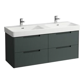 LAUFEN JUNA Alsószekrény, 4 fiók, PRO S H814968 mosdóhoz, Szürke H4115541092661