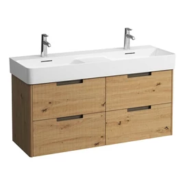 LAUFEN JUNA Alsószekrény, 4 fiók, VAL H814282 mosdóhoz, Vad Tölgy H4116441092671