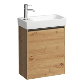 LAUFEN MEDA Alsószekrény 460, 1 ajtó, bal oldali zsanérral, H815114 mosdóhoz, Vad Tölgy H4215510112671