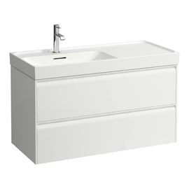 LAUFEN MEDA Alsószekrény 98,5 × 45 × 51,5 cm, 2 fiók, H817118 mosdóhoz, Matt Fehér H4217520112601 LAUFEN MEDA Alsószekrény 98,5 × 45 × 51,5 cm, 2 fiók, H817118 mosdóhoz, Matt Fehér H4217520112601
