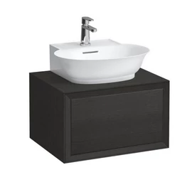 LAUFEN THE NEW CLASSIC Fiók elem 600, 1 fiók, kivágással középen, 816852 kézmosóhoz, Feketedett tölgy 57.5X34.5X45.5 - H4060030856281 LAUFEN THE NEW CLASSIC Fiók elem 600, 1 fiók, kivágással középen, 816852 kézmosóhoz, Feketedett tölgy 57.5X34.5X45.5 - H4060030856281