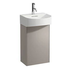 LAUFEN SONAR Alsószekrény, 1 ajtó, bal oldali zsanérral, 815341 kézmosóhoz, Lakkozott titán 38.5X60X24 - H4054810340421