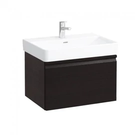 LAUFEN PRO S Alsószekrény és finoman záródó mechanizmussal, 810964 tip. mosdóhoz, 1 fiókkal és belső fiókkal, Wenge 61.5X39X45 - H4834220964231