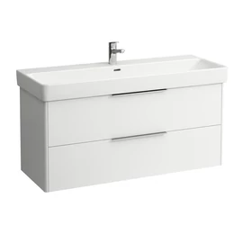 LAUFEN BASE Alsószekrény két fiókkal a 814965 mosdóhoz, Fényes fehér 116X53X44 - H4024921102611 LAUFEN BASE Alsószekrény két fiókkal a 814965 mosdóhoz, Fényes fehér 116X53X44 - H4024921102611