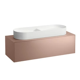 LAUFEN SONAR Fiók elem, 1 fiók, 812348, 812349 mosdótálakhoz, kivágással középen, Lakkozott réz 117.5X34X45.5 - H4054710340411 LAUFEN SONAR Fiók elem, 1 fiók, 812348, 812349 mosdótálakhoz, kivágással középen, Lakkozott réz 117.5X34X45.5 - H4054710340411