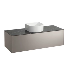 LAUFEN SONAR Fiók elem, 1 fiók, 812340, 812341, 812342, 812343 mosdótálakhoz, kivágással középen, Titán és Nero Marquina 117.5X34X45.5 - H4054210341421 LAUFEN SONAR Fiók elem, 1 fiók, 812340, 812341, 812342, 812343 mosdótálakhoz, kivágással középen, Titán és Nero Marquina 117.5X34X45.5 - H4054210341421