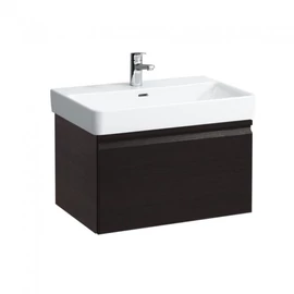 LAUFEN PRO S Alsószekrény és finoman záródó mechanizmussal, 810967 tip. mosdóhoz, 1 fiókkal, Wenge 66.5X39X45 - H4834510964231