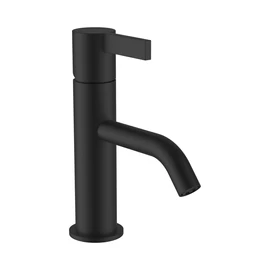 LAUFEN Kartell LAUFEN Egykaros mosdó csaptelep, rögzített 115 mm-es kifolyócsővel, húzórudas lefolyószelep nélkül, PVD matt titán fekete H3113310811001 LAUFEN Kartell LAUFEN Egykaros mosdó csaptelep, rögzített 115 mm-es kifolyócsővel, húzórudas lefolyószelep nélkül, PVD matt titán fekete H3113310811001