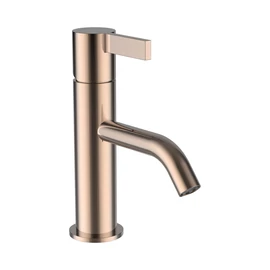 LAUFEN Kartell LAUFEN Egykaros mosdó csaptelep, rögzített 115 mm-es kifolyócsővel, húzórudas lefolyószelep nélkül, PVD rózsa arany H3113310821001 LAUFEN Kartell LAUFEN Egykaros mosdó csaptelep, rögzített 115 mm-es kifolyócsővel, húzórudas lefolyószelep nélkül, PVD rózsa arany H3113310821001