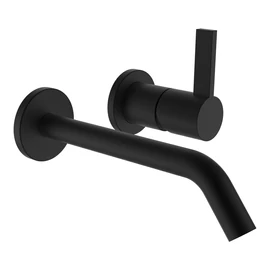 LAUFEN Kartell LAUFEN 2 pontos keverő csaptelep falon kívüli része, rögzített 175 mm kifolyócső, PVD matt titán fekete H3113360811201 LAUFEN Kartell LAUFEN 2 pontos keverő csaptelep falon kívüli része, rögzített 175 mm kifolyócső, PVD matt titán fekete H3113360811201
