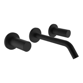 LAUFEN Kartell LAUFEN Twin handled concealed basin mixer, projection 175 mm, PVD titanium black matt H3123360811201