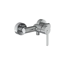 LAUFEN LUA Falra szerelt egykaros zuhany csaptelep, króm, zuhanytartozékok nélkül H3310810044001