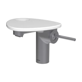 LAUFEN ADA Egykaros mosdó csaptelep, tálcalyukkal, Rozsdamentes Acél/Matt Fehér HF506702502000 LAUFEN ADA Egykaros mosdó csaptelep, tálcalyukkal, Rozsdamentes Acél/Matt Fehér HF506702502000