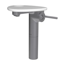 LAUFEN ADA Magasított egykaros mosdó csaptelep, tálca lyukkal, Rozsdamentes Acél/Matt Fehér HF506714502000 LAUFEN ADA Magasított egykaros mosdó csaptelep, tálca lyukkal, Rozsdamentes Acél/Matt Fehér HF506714502000