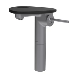 LAUFEN ADA Magasított egykaros mosdó csaptelep, tálca lyukkal, Rozsdamentes Acél/Matt Fekete HF506714503000 LAUFEN ADA Magasított egykaros mosdó csaptelep, tálca lyukkal, Rozsdamentes Acél/Matt Fekete HF506714503000