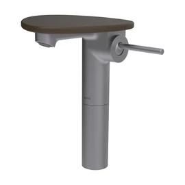 LAUFEN ADA Magasított egykaros mosdó csaptelep, tálca lyuk nélkül, Rozsdamentes Acél/Matt Kávé HF506714504060 LAUFEN ADA Magasított egykaros mosdó csaptelep, tálca lyuk nélkül, Rozsdamentes Acél/Matt Kávé HF506714504060