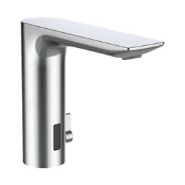 LAUFEN CITYTRONIC Elektronikus mosdó csaptelep IR-érzékelővel, keverővel, hálózati tápegységgel, Króm HF707005100000