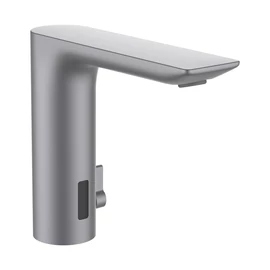 LAUFEN CITYTRONIC Elektronikus mosdó csaptelep IR-érzékelővel, hálózati tápegységgel, Rozsdamentes Acél HF707005423000