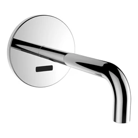 LAUFEN Twintronic Falba épített elektronikus mosdó csaptelep, elemes, IR érzékelőkkel, hideg vagy kevert vízhez, 225 mm kiállással, fix kifolyó, Simibox Standard & Simibox Light-hoz HF707025100060