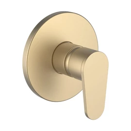 LAUFEN THE NEW CLASSIC Falba épített egykaros zuhany csaptelep falon kívüli része, 1 kivezetés kevert vízhez, PVD halvány arany matt HF900578462000 LAUFEN THE NEW CLASSIC Falba épített egykaros zuhany csaptelep falon kívüli része, 1 kivezetés kevert vízhez, PVD halvány arany matt HF900578462000