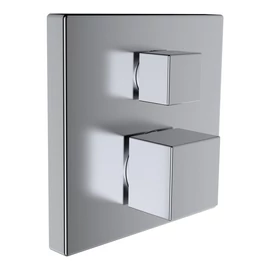 LAUFEN Quadriga Kétkezes falba épített termosztatikus kád-/zuhany csaptelep falon kívüli része, 2-utas váltóval szálhúzott rozsdamentes acél (PVD) HF901176423000 LAUFEN Quadriga Kétkezes falba épített termosztatikus kád-/zuhany csaptelep falon kívüli része, 2-utas váltóval szálhúzott rozsdamentes acél (PVD) HF901176423000