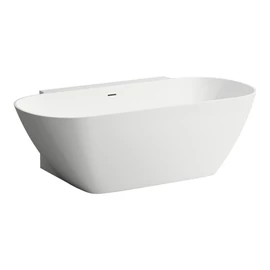 LAUFEN LUA Szabadon álló fürdőkád, falhoz tolható változat, Marbond kompozit anyagból 170x85,5 cm Fehér H2200870000001 LAUFEN LUA Szabadon álló fürdőkád, falhoz tolható változat, Marbond kompozit anyagból 170x85,5 cm Fehér H2200870000001