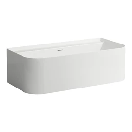 LAUFEN SONAR Hátfalhoz illeszkedő kád, solid surface, click-clack lefolyó szeleppel, túlfolyó szerelvénnye 160x81,5 cm Fehér H2203470000361 LAUFEN SONAR Hátfalhoz illeszkedő kád, solid surface, click-clack lefolyó szeleppel, túlfolyó szerelvénnye 160x81,5 cm Fehér H2203470000361