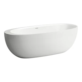 LAUFEN ILBAGNOALESSI Szabadon álló fürdőkád, Sentec solid surface anyagból, integrált túlfolyóval 185x80 cm Fehér H2209720000001 LAUFEN ILBAGNOALESSI Szabadon álló fürdőkád, Sentec solid surface anyagból, integrált túlfolyóval 185x80 cm Fehér H2209720000001