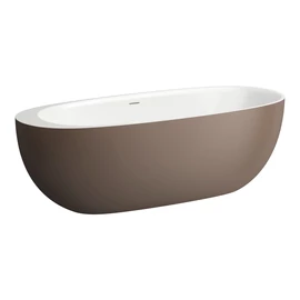 LAUFEN ILBAGNOALESSI Szabadon álló fürdőkád, Sentec solid surface anyagból, integrált túlfolyóval 185x80 cm Kávé/Fehér H2209721660001 LAUFEN ILBAGNOALESSI Szabadon álló fürdőkád, Sentec solid surface anyagból, integrált túlfolyóval 185x80 cm Kávé/Fehér H2209721660001