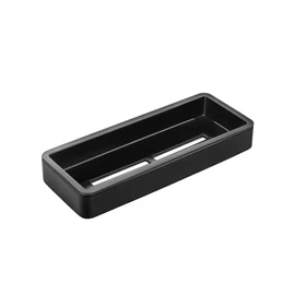 LAUFEN NIXIE Szappantartó zuhanyozáshoz, Matt Fekete H3831524500011