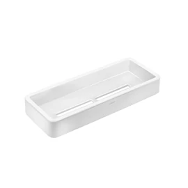 LAUFEN NIXIE Szappantartó zuhanyozóba, Matt Fehér H3851512680011