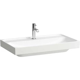LAUFEN MEDA Mosdó, 80 cm, túlfolyónyílás nélkül, egy csaplyukkal, Fehér H8101170001111 LAUFEN MEDA Mosdó, 80 cm, túlfolyónyílás nélkül, egy csaplyukkal, Fehér H8101170001111
