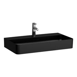 LAUFEN VAL Mosdó, egy csaplyuk, középen, Fekete matt H8102857161041 LAUFEN VAL Mosdó, egy csaplyuk, középen, Fekete matt H8102857161041