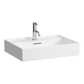 LAUFEN Kartell LAUFEN Mosdó, egy csaplyuk, középen, Fehér LCC Active bevonattal H810333A001041 LAUFEN Kartell LAUFEN Mosdó, egy csaplyuk, középen, Fehér LCC Active bevonattal H810333A001041