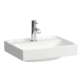 LAUFEN MEDA Kézmosó, 45 cm, csiszolt alsó felülettel, túlfolyónyílás nélkül, egy csaplyukkal, Matt Fehér H8161117571111 LAUFEN MEDA Kézmosó, 45 cm, csiszolt alsó felülettel, túlfolyónyílás nélkül, egy csaplyukkal, Matt Fehér H8161117571111