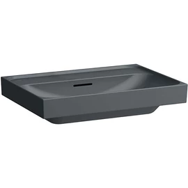 LAUFEN MEDA Mosdó, 65 cm, csiszolt alsó felülettel, csaplyuk nélkül, Graphite matt H8161147581091