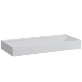 LAUFEN Kartell LAUFEN Mosdótál, alsó felülete csiszolt túlfolyónyílás nélkül, csaplyuk nélkül, Matt szürke H8163377591121 LAUFEN Kartell LAUFEN Mosdótál, alsó felülete csiszolt túlfolyónyílás nélkül, csaplyuk nélkül, Matt szürke H8163377591121