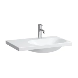 LAUFEN LUA Mosdó, pakoló rész a bal oldalon, túlfolyónyílás nélkül, egy csaplyukkal, Fehér LCC bevonattal H8170854001111 LAUFEN LUA Mosdó, pakoló rész a bal oldalon, túlfolyónyílás nélkül, egy csaplyukkal, Fehér LCC bevonattal H8170854001111