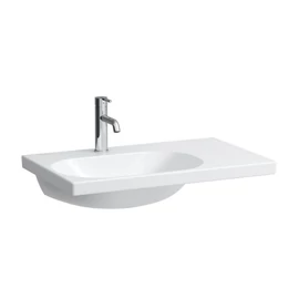 LAUFEN LUA Mosdó, pakoló rész a jobb oldalon, túlfolyónyílás nélkül, egy csaplyukkal, Fehér LCC bevonattal H8170864001111 LAUFEN LUA Mosdó, pakoló rész a jobb oldalon, túlfolyónyílás nélkül, egy csaplyukkal, Fehér LCC bevonattal H8170864001111