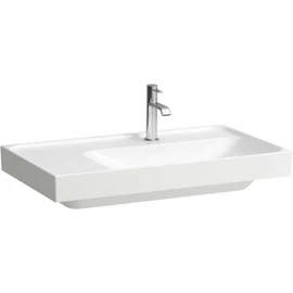 LAUFEN MEDA Mosdó, 80 cm, bal oldali pulttal, túlfolyónyílás nélkül, egy csaplyukkal, Matt fehér H8171157571111 LAUFEN MEDA Mosdó, 80 cm, bal oldali pulttal, túlfolyónyílás nélkül, egy csaplyukkal, Matt fehér H8171157571111