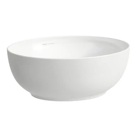 LAUFEN ILBAGNOALESSI Mosdótál, 45 cm, ovális, kerámia lefolyószelep takaróval, túlfolyónyílás nélkül, csaplyuk nélkül, Fehér LCC bevonattal H8189754001121 LAUFEN ILBAGNOALESSI Mosdótál, 45 cm, ovális, kerámia lefolyószelep takaróval, túlfolyónyílás nélkül, csaplyuk nélkül, Fehér LCC bevonattal H8189754001121