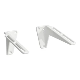 LAUFEN SONAR Konzolok a Sonar mosdótál falra szereléséhez, 1 pár, alumínium fényes fehér kikészítéssel, illeszthető a H812340, H812341, H812342, H812343, H812348, H812349 mosdókhoz, Fehér H8943400000001