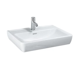LAUFEN PRO Mosdó egy csaplyuk, középen , Fehér H8189520001041 LAUFEN PRO Mosdó egy csaplyuk, középen , Fehér H8189520001041