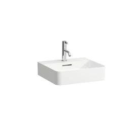 LAUFEN VAL Kézmosó túlfolyónyílás nélkül, egy csaplyukkal , Matt fehér H8152817571111 LAUFEN VAL Kézmosó túlfolyónyílás nélkül, egy csaplyukkal , Matt fehér H8152817571111