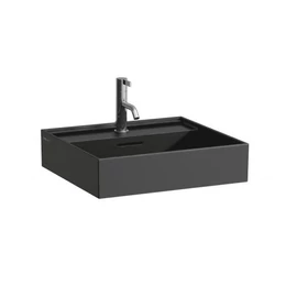 LAUFEN KARTELL BY LAUFEN Mosdó, alsó felülete csiszolt csaplyuk nélkül , Graphite matt H8163327581091 LAUFEN KARTELL BY LAUFEN Mosdó, alsó felülete csiszolt csaplyuk nélkül , Graphite matt H8163327581091