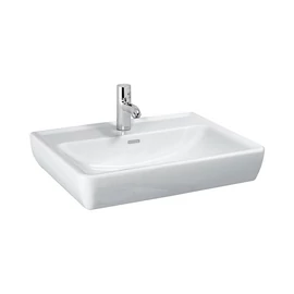 LAUFEN PRO Mosdó egy csaplyuk, középen , Fehér H8189530001041 LAUFEN PRO Mosdó egy csaplyuk, középen , Fehér H8189530001041