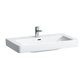 LAUFEN PRO S Mosdótál, alsó felülete csiszolt csaplyukkal , Fehér H8169650001081 LAUFEN PRO S Mosdótál, alsó felülete csiszolt csaplyukkal , Fehér H8169650001081