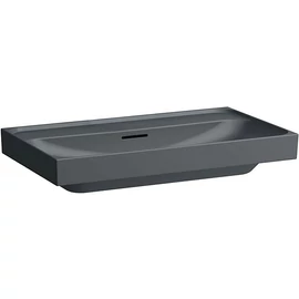 LAUFEN MEDA, Mosdó, 80 cm, csaplyuk nélkül, Matt Grafit H8101177581091