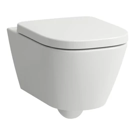 LAUFEN MEDA Fali WC `Advanced`, öblítőperem nélkül, mélyöblítéssel, "Silent Flush" öblítéssel Fehér H8201100000001