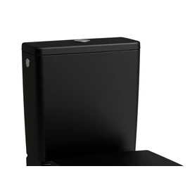 LAUFEN LUA Öblítőtartály, vízcsatlakozás hátul középen Fekete matt H8270817169711